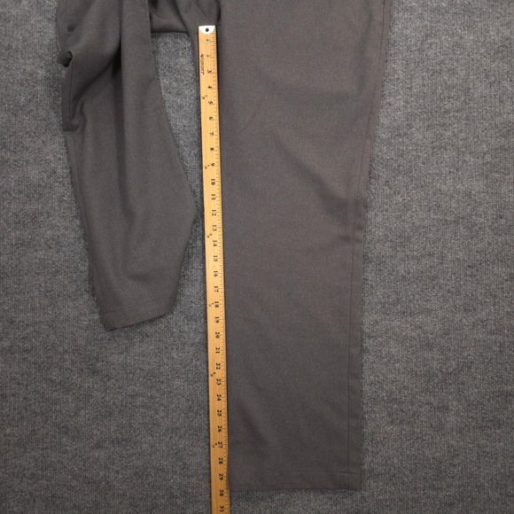 Bluffworks Gramercy Dress Pants Mens 35X30 Gray Performance Traveler Commuter - Picture 8 of 11